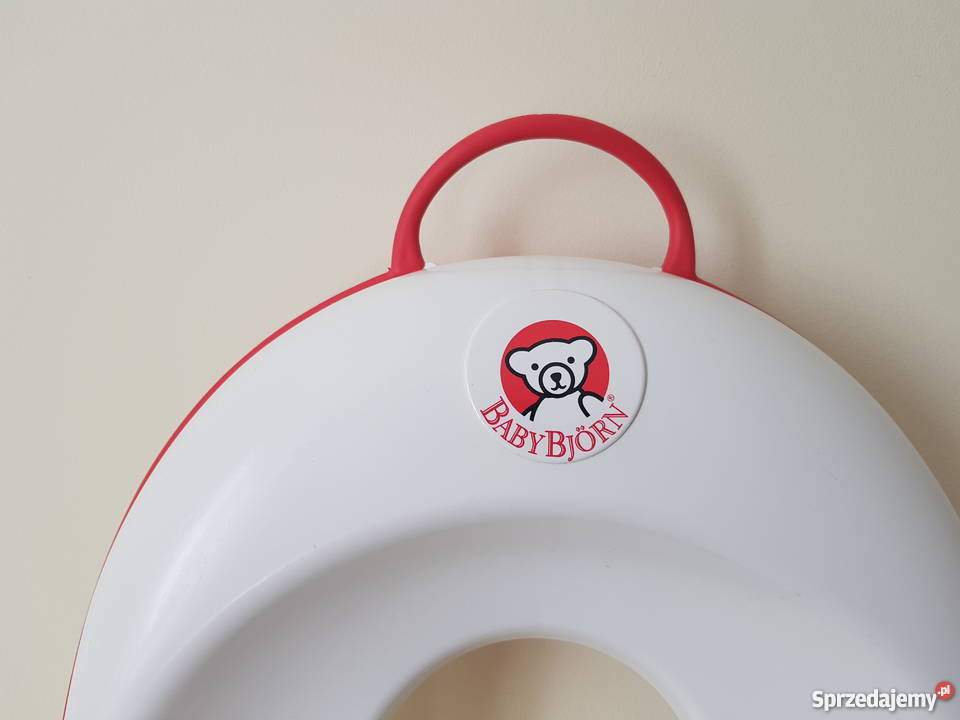 BABYBJORN nakładka na sedes kolor białyczerwony Warszawa sprzedam