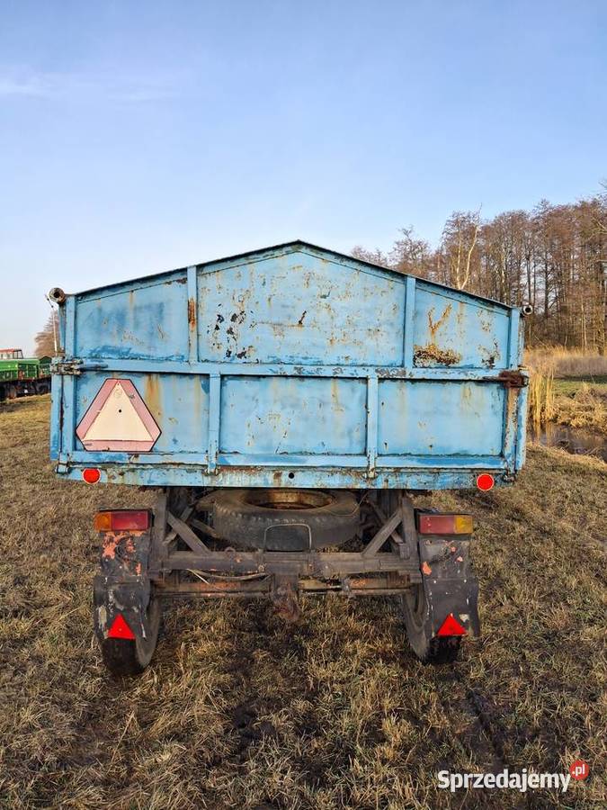 Przyczepa wywrotka d47 łódzkie Rzgów sprzedam