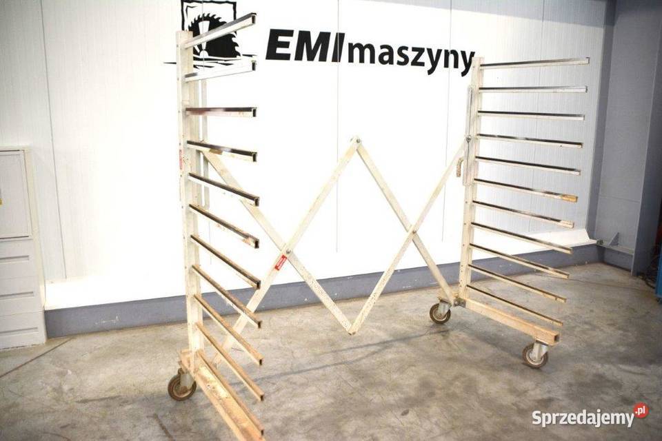 6225 STOJAK LAKIERNICZY UŻYWANY BIAŁY Biertowice sprzedam