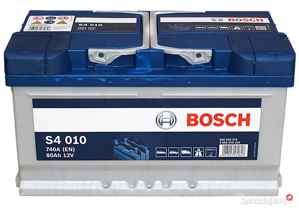 Akumulator Bosch 80Ah 740A EN S4010 Darmowa