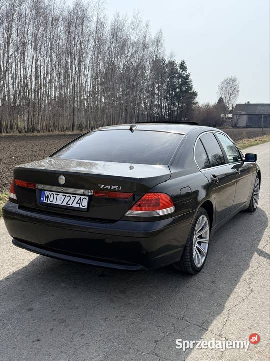 BMW 745i 44 e65 FULL DOCIĄGIMASAŻEKOMFORTY czujnik deszczu sprzedam