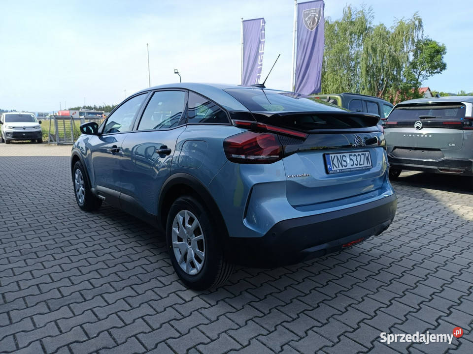 Citroen C4 12 100 niski przebieg serwis III 2020 gniazdo USB małopolskie Nowy Sącz