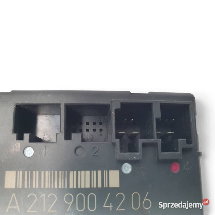 MODUŁ STEROWNIK DRZWI Mercedes W212 A2129004206 Układ elektryczny, zapłon Chełm