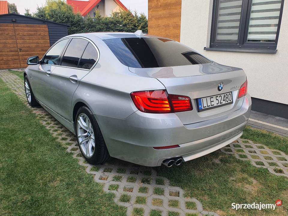 Bmw f 10 automat skóry duża navi zadbany Seria 5 Łęczna