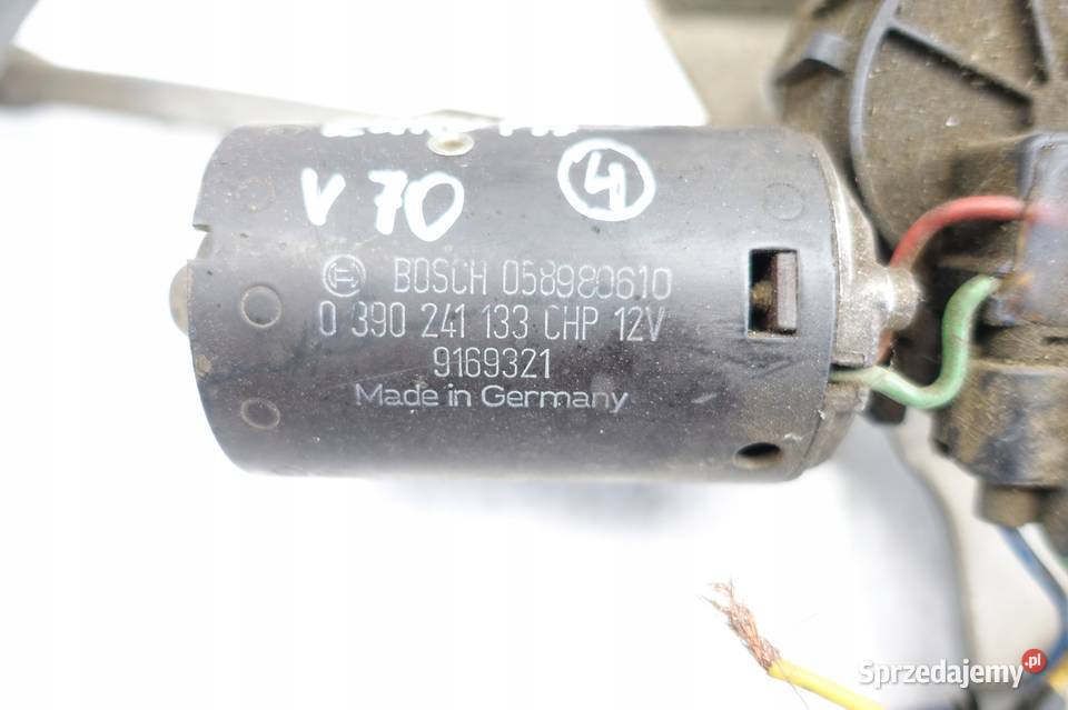 Volvo S70 V70 MECHANIZM PRZEDNICH WYCIERACZEK Chełm