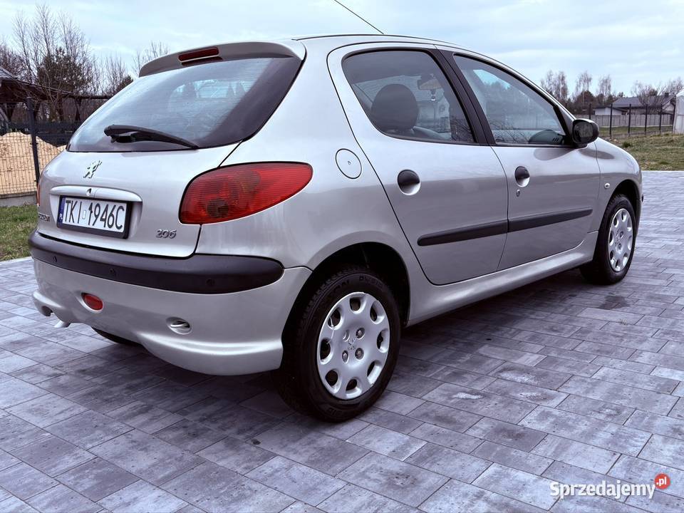 Peugeot 206 Benzyna 126 przebiegu 75KM Sztombergi