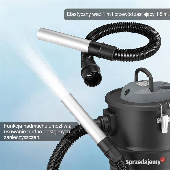 Odkurzacz kominkowy 15L 800W opolskie