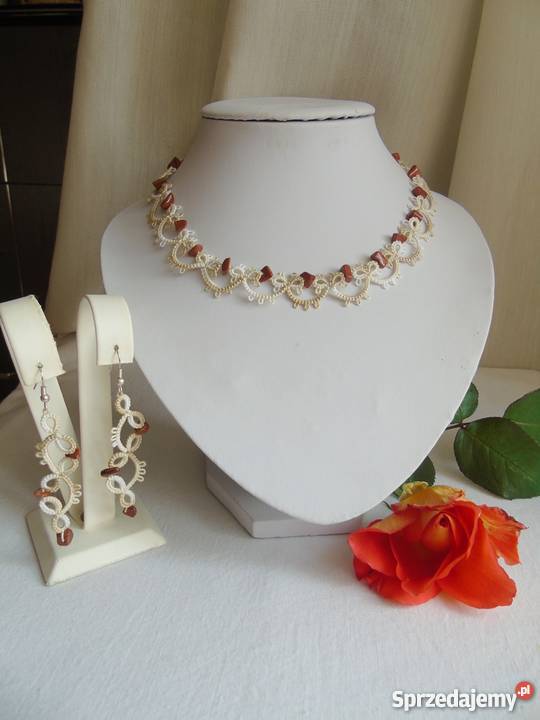 Biżuteria Frywolitkowa małopolskie Wiśniowa