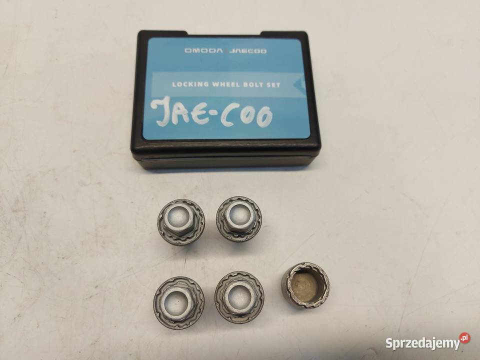 Jaecoo 7 PHEV 2025 śruby zabezpieczające do kół