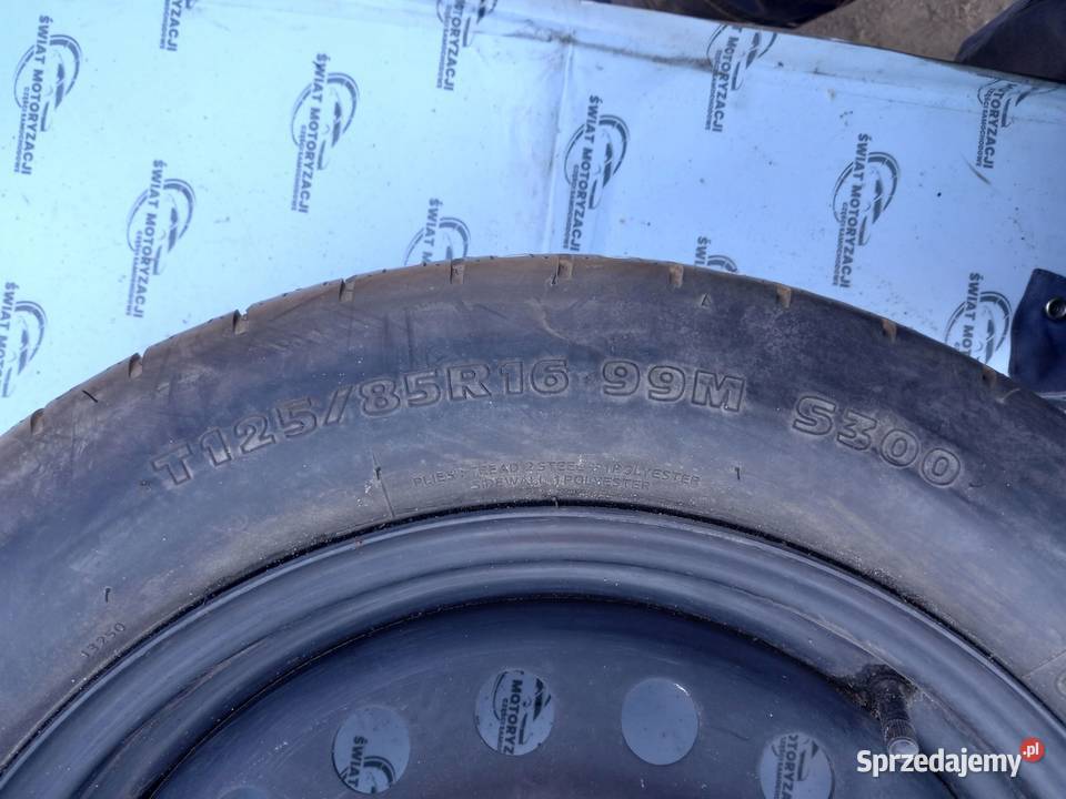 SAAB 93 VECTRA SIGNUM koło dojazdowe 1258516 99M Koła dojazdowe Kielce