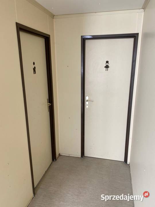 KONTENER SOCJALNY 2 x WC ANEKS KUCHENNY Wrocław