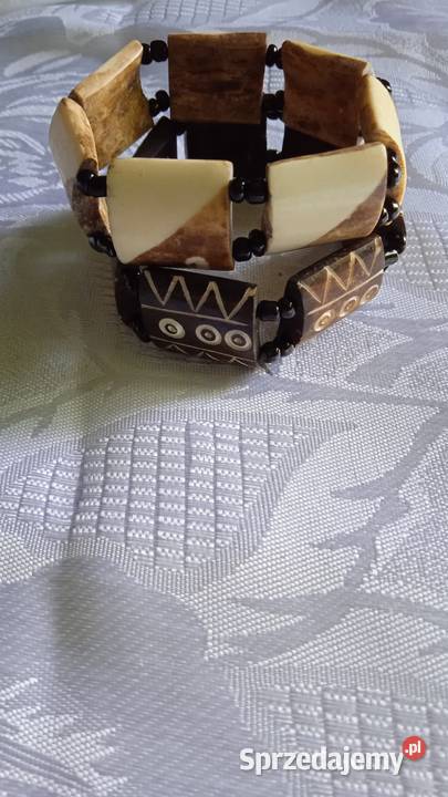 OKAZAŁE BRANSOLETY Z NATURALNEGO ROGU Ozdoby Piła