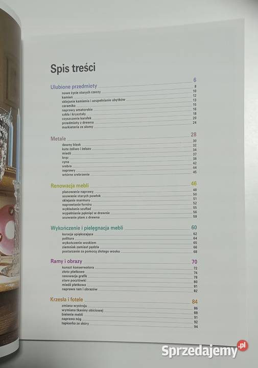Renowacja mebli i innych przedmiotów Levard sztuka i architektura Poradniki, albumy i reportaże Osięciny