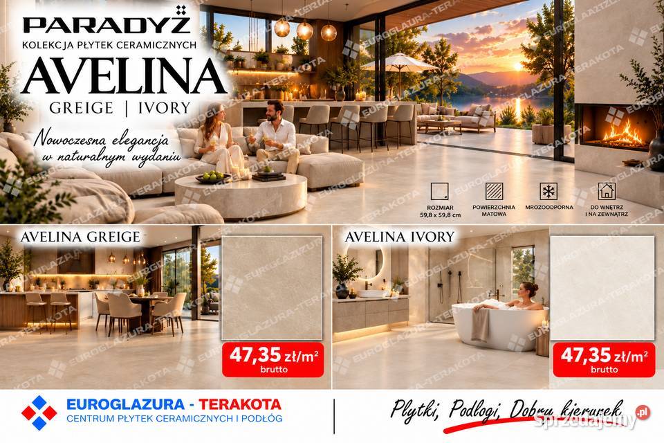 gres 598598 5981198 aveline szklsatmatowy Gorzów Wielkopolski sprzedam