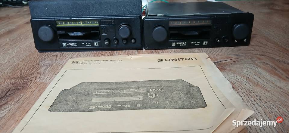 Radio samochodowe Unitra Skald Kraków