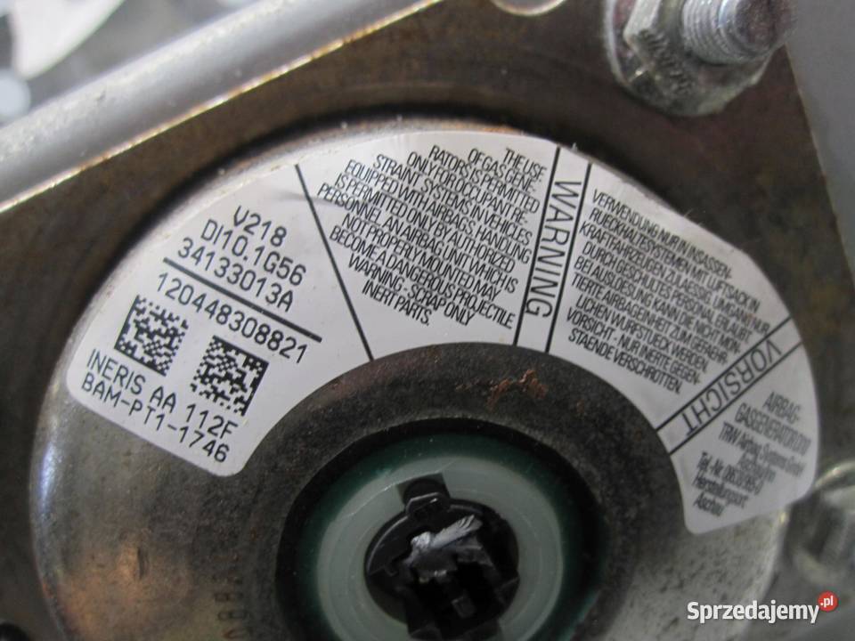 BMW F20 12r AIRBAG poduszka pasażera 9205197