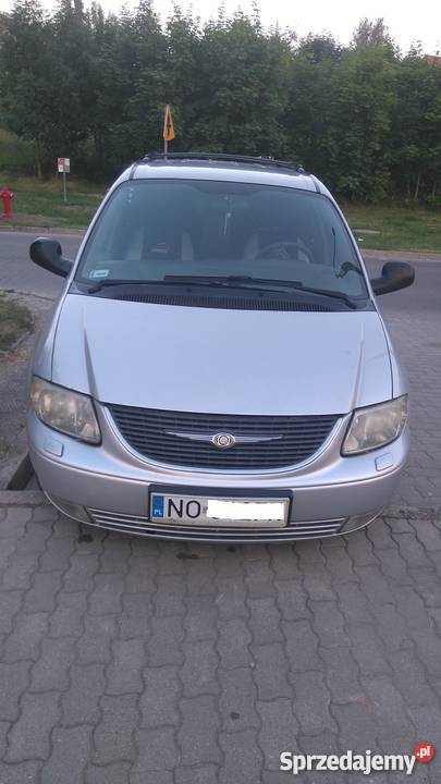 Chrysler Voyager 25 CRD klima webasto tempomat 7 czujnik parkowania Olsztyn