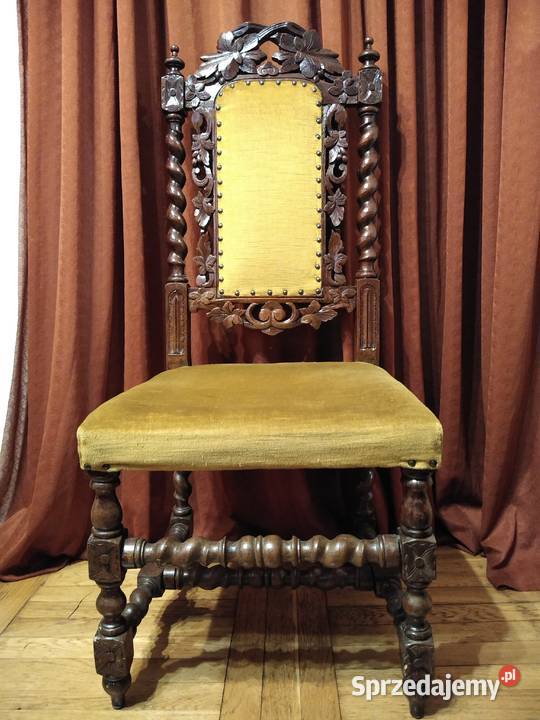 Krzesła w stylu gdańskim