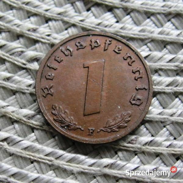 Niemcy 1 Reichspfennig 1937r F