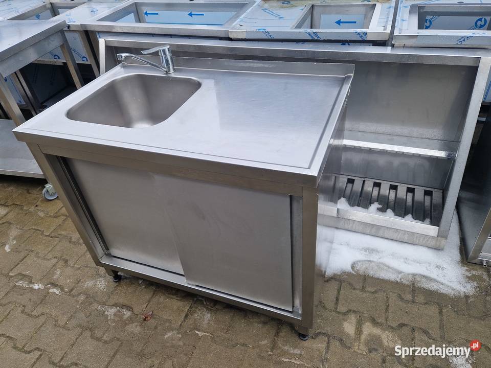Zlew Gastronomiczny 1 Komorowy Z Drzwiami wielkopolskie sprzedam