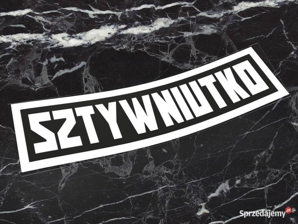 Naklejka K13 SZTYWNIUTKO 15 x 4 piorun hbo 2 Choroszcz