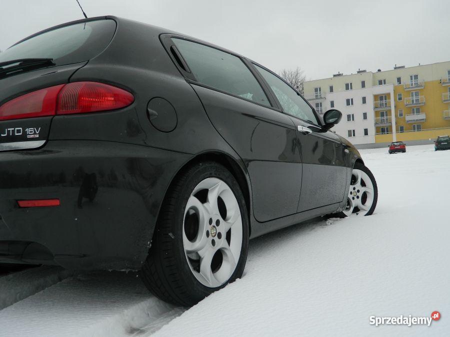 Alfa 147 2005 19JTD 150 NAJBOGATSZA SKÓRA SKÓRA poduszka powietrzna Motoryzacja Kraków
