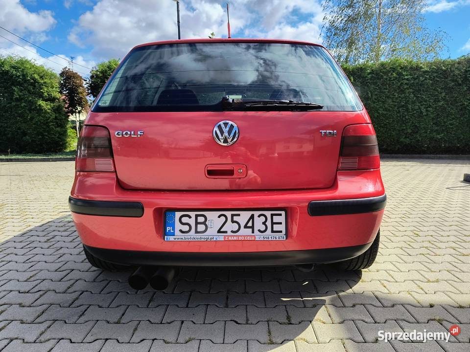 Volkswagen Golf IV 19 TDI 90 1999 r Bielsko-Biała