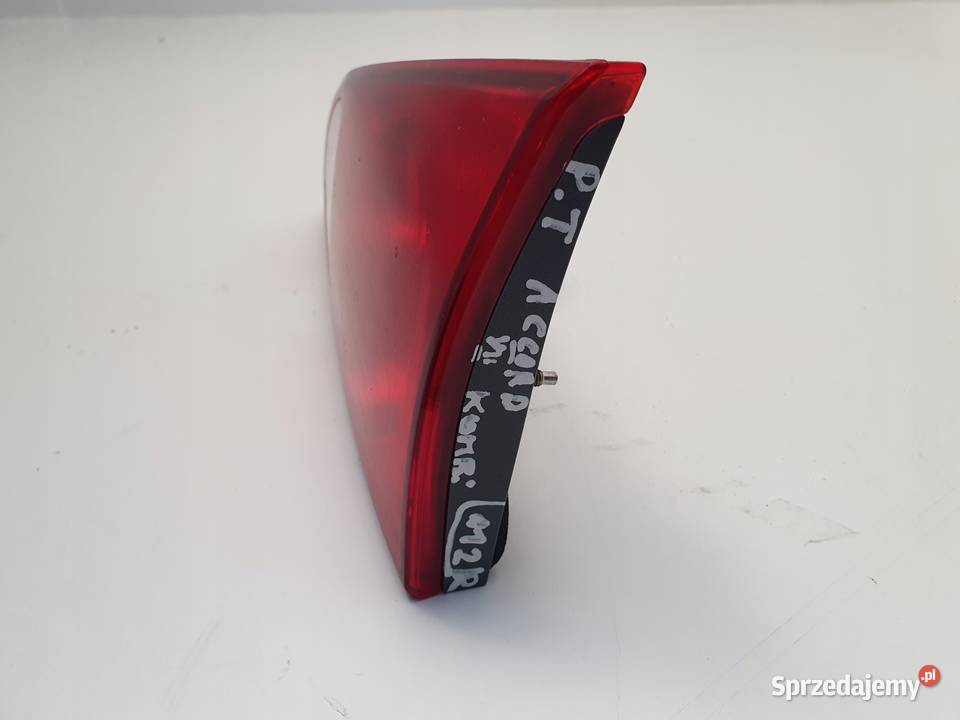 LAMPA PRAWA Honda Accord VII 0208r TYLNA prawy osobowe Rudka