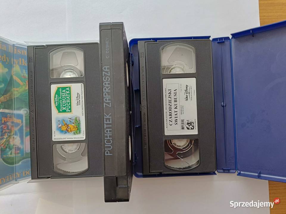 Kubuś Puchatek Walt Disney 3 kasety VHS