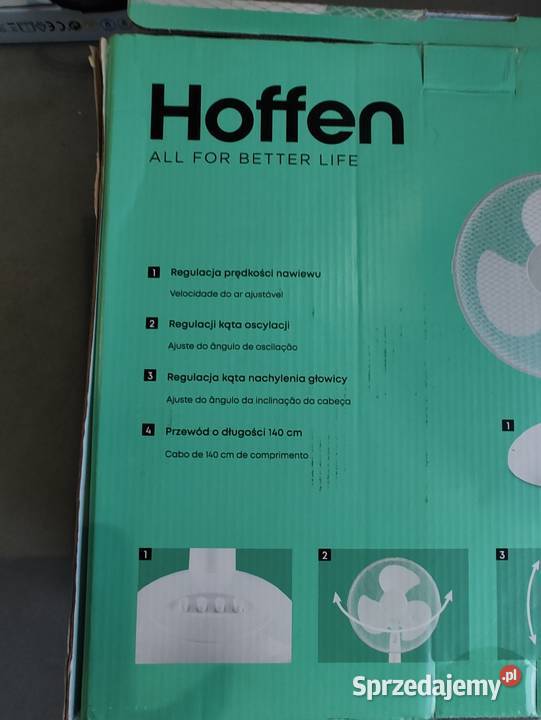 Wentylator stołowy Hoffen FT30A Suwałki
