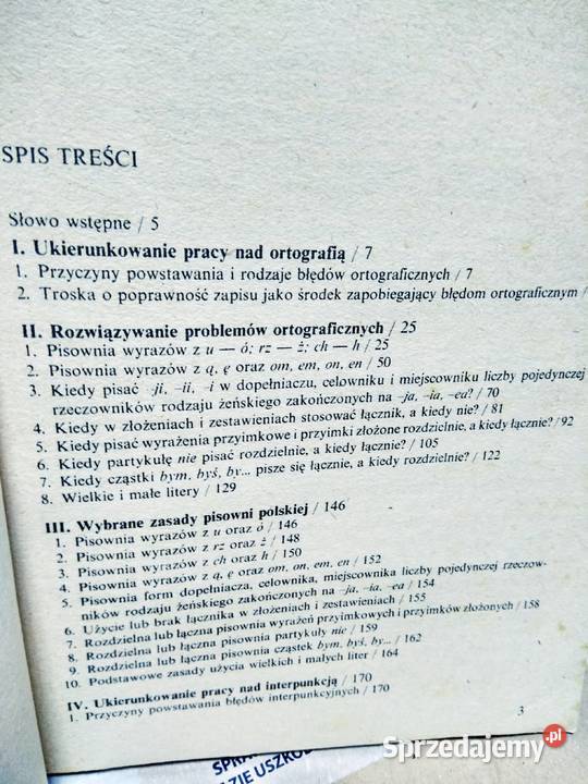 Ortografii i interpunkcji nauczę się sam Warszawa