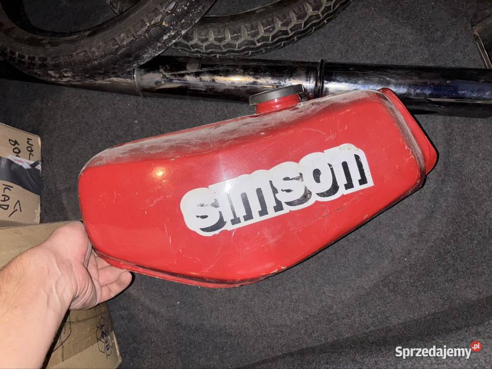 Zbiornik Simson s51 bak Łukowica