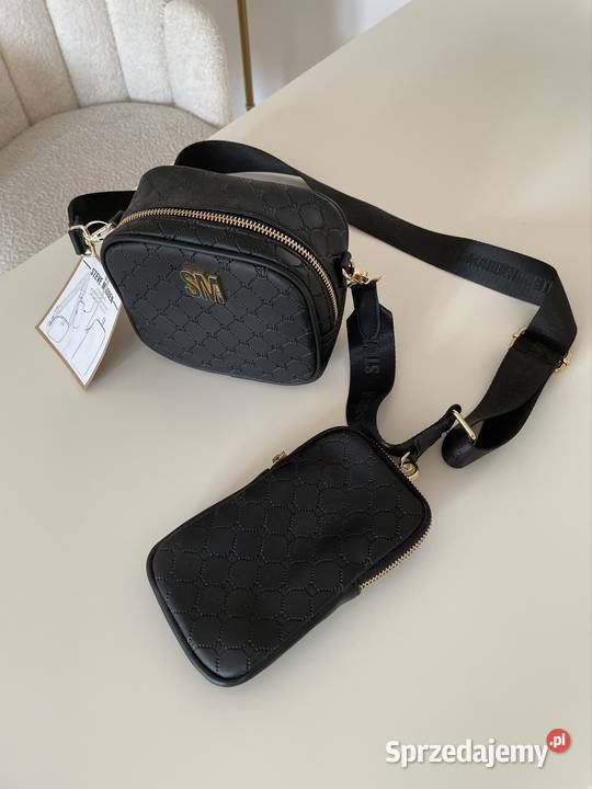 Steve Madden Czarna torebka crossbody Z Ząbki sprzedam