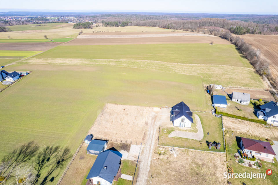 Sprzedaż gruntu 1592m2 Sopieszyno Topolowa utwardzona sprzedam