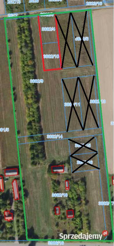Siemiatycze Żeromskiego DZIAŁKA BUDOWLANA 80zł/m2 podlaskie