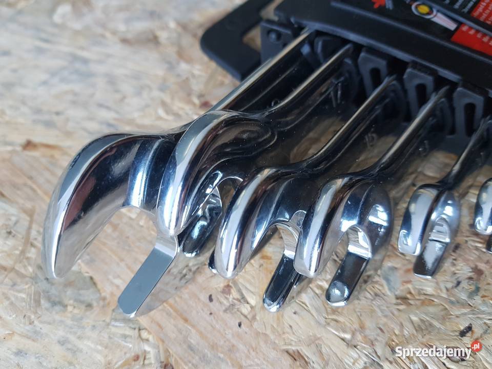 KLUCZE ŁAMANE PŁASKO OCZKOWE GRZECHOTKA 6el wielkopolskie Głogowa sprzedam