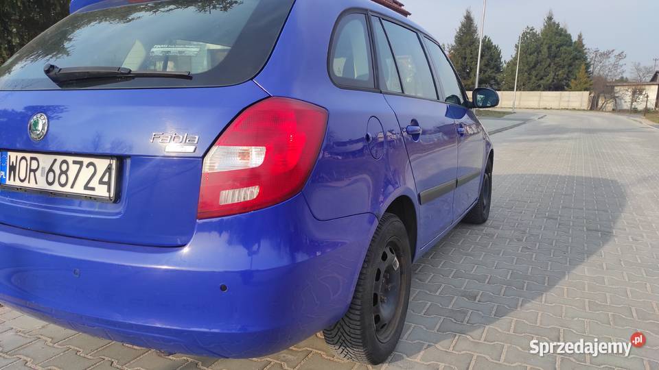SKODA FABIA II KOMBI 19 TDI 105 2008 105KM Ostrów Mazowiecka