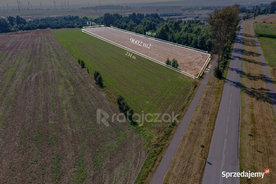 Grunt 9602m2 Łebcz Dr Augusta Oetkera pomorskie