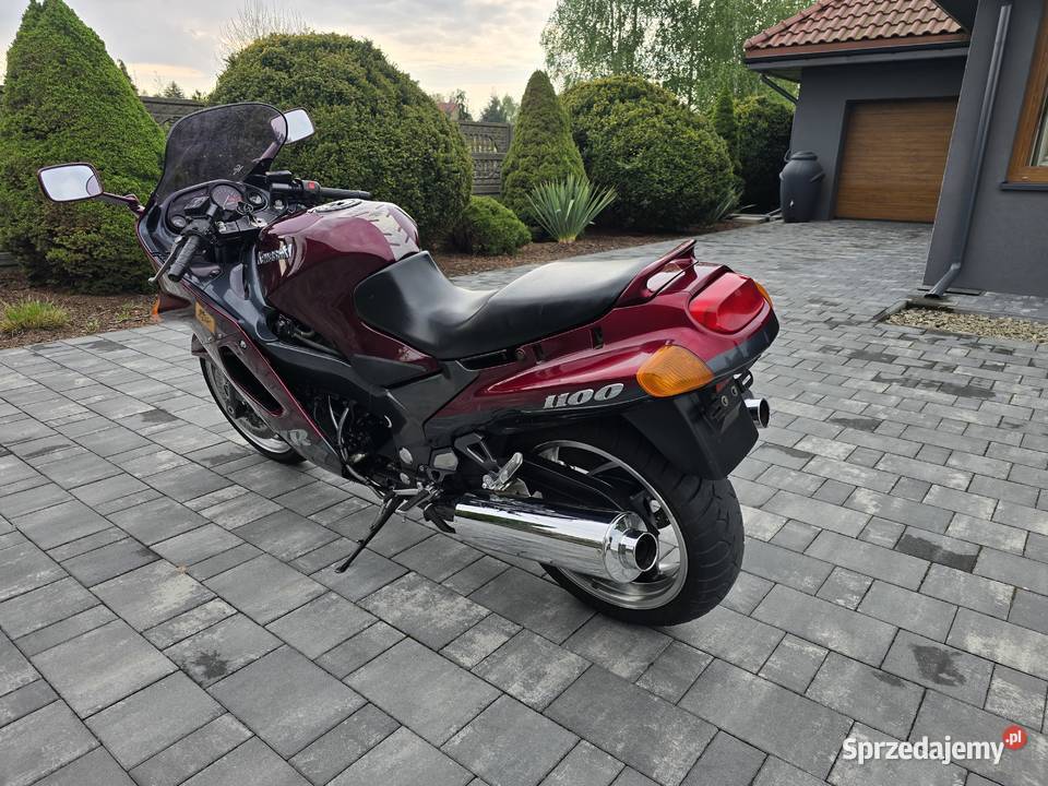 Kawasaki ZZR1100 Serwisie Prezentacja Wideo Sieradz