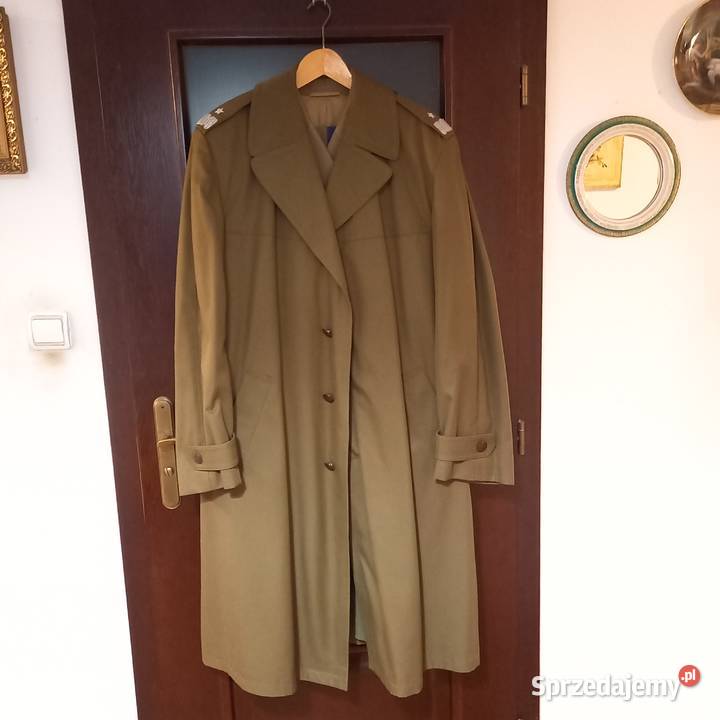 Wojskowy płaszcz generalski letni z podpinką Warszawa