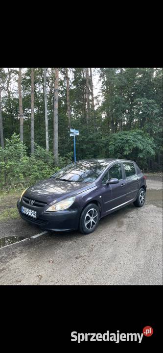 Peugeot 307 automat 20 B klimatyzacja 307 Warszawa sprzedam