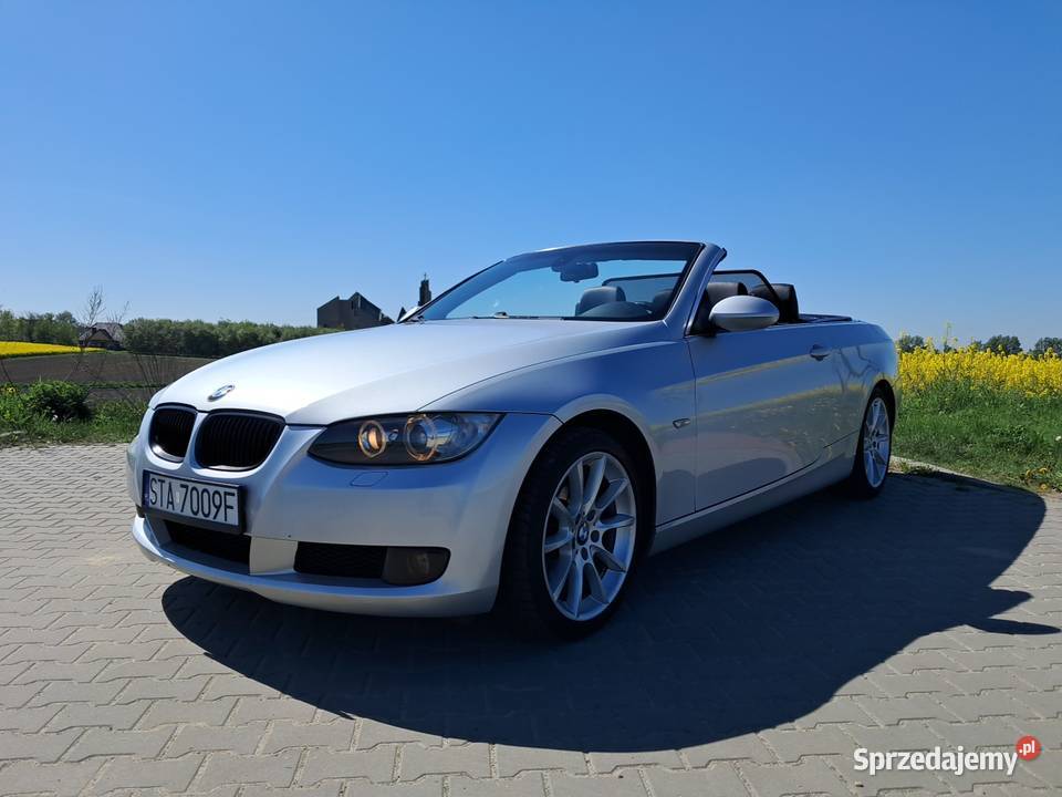 BMW E93 Cabrio 320d 177 Alu 18 Ładna godna elektrochrom. lusterka boczne