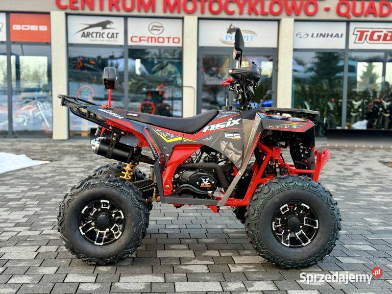 NOWY QUAD ASIX COMMANDER 125CC PÓŁAUTOMAT quad - ATV małopolskie