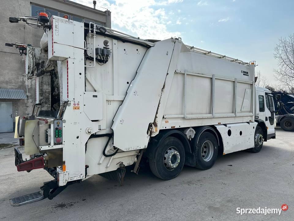 Volvo FE śmieciarka trzyosiowa Zoeller 21m3 EURO Śmieciarki Nowiny