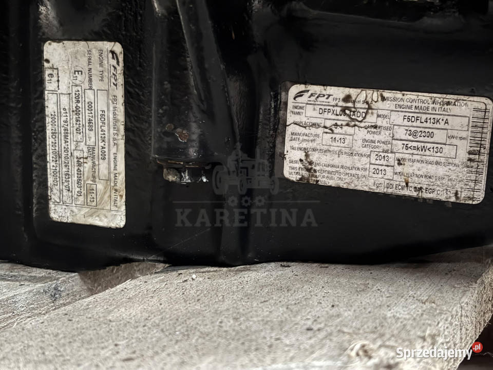 Silnik FPT F5DFL413K A009 DFPXL034ADD