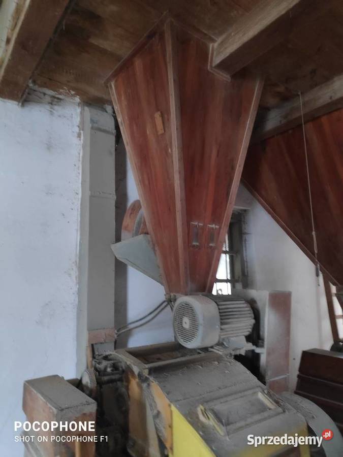 Wyposażenie komplet młyn zbożowy elektryczny Kraczewice Prywatne