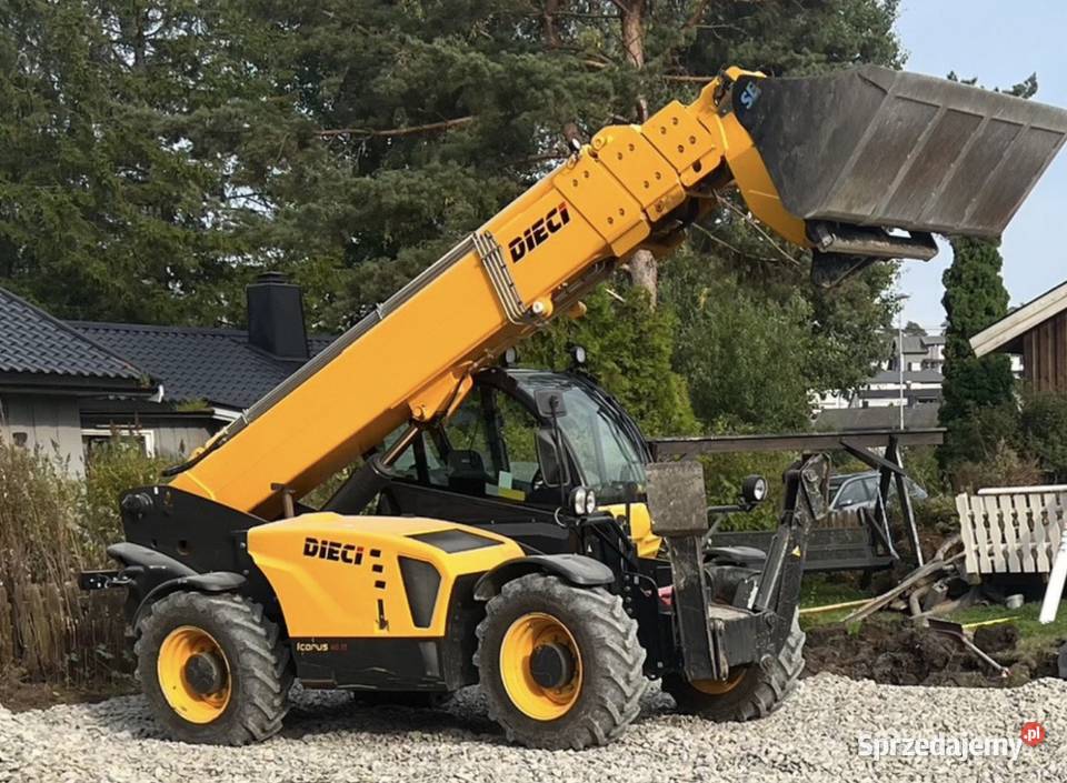Ładowarka teleskopowa Dieci 17 metrów 4 tony Rok produkcji 2016 Nowy Dwór Gdański sprzedam