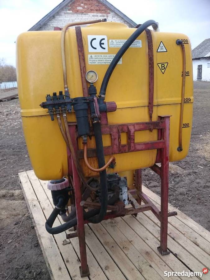 Opryskiwacz sadowniczy 400l wentylator na nieuszkodzony Lipsko