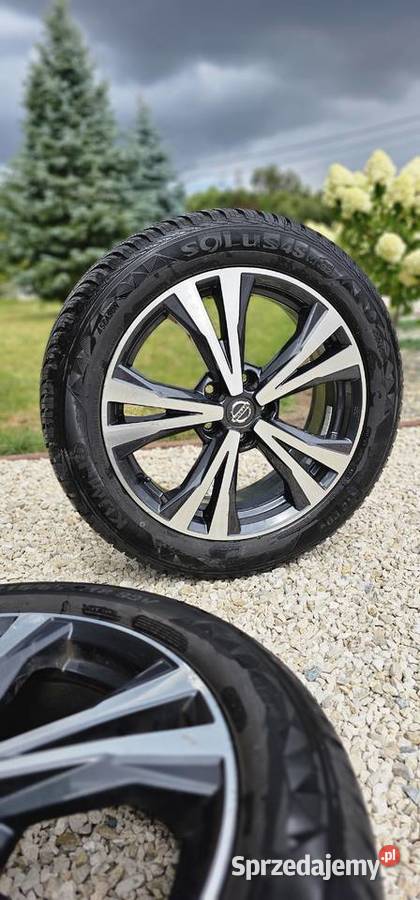 Koła alufelgi opony Nissan 215 55 18 Bogoria