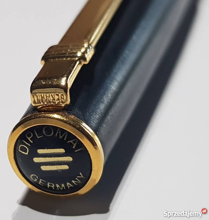 DIPLOMAT długopis czarnyzłoto Kielce